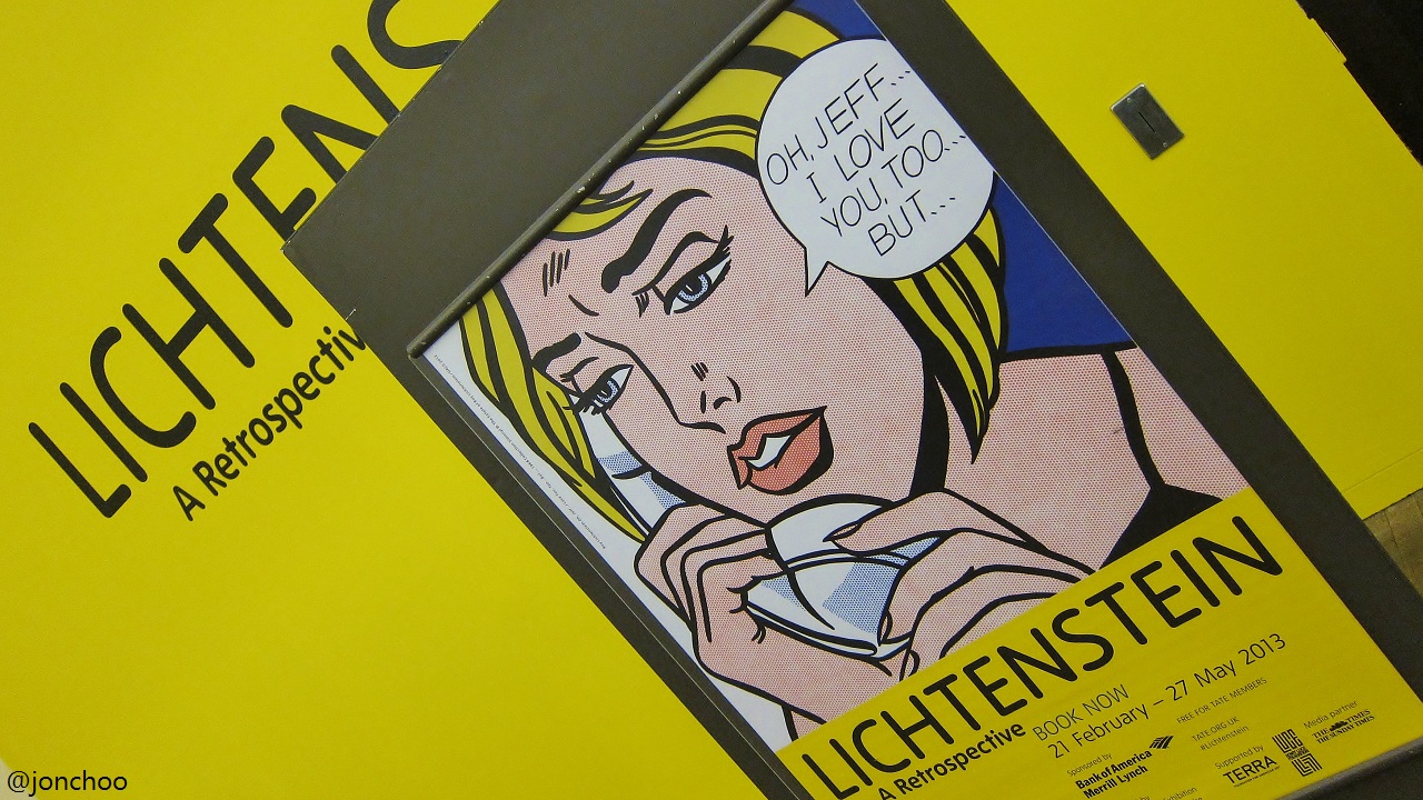 Roy Lichtenstein Retrospective Tate Modern London