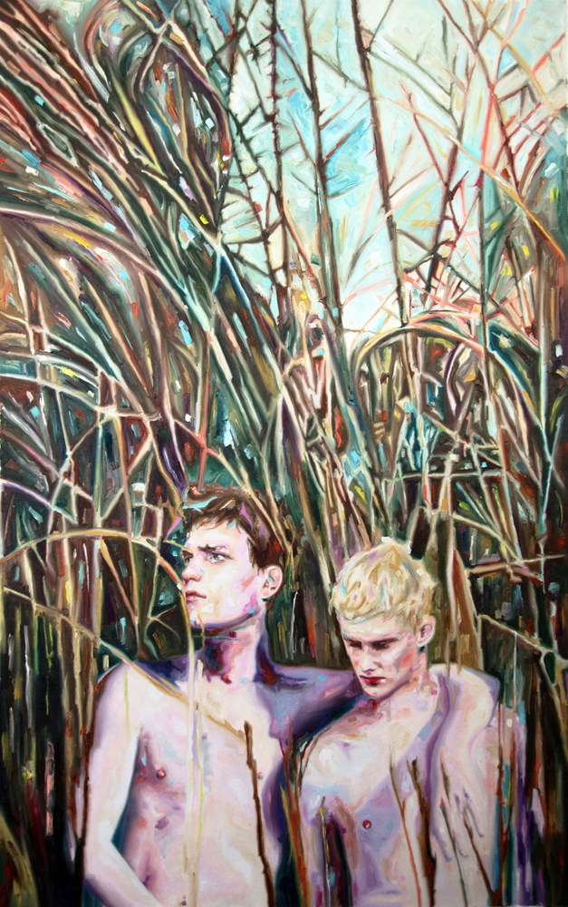 The gatekeepers, oil on canvas, 137x85 cm, 2013
